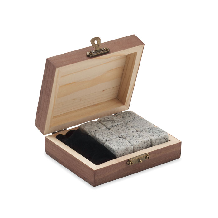 9 Stone Ice Cube Set In Box