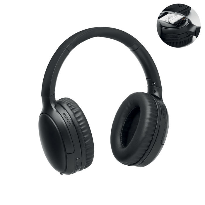 Foldable Headphones In Pouch