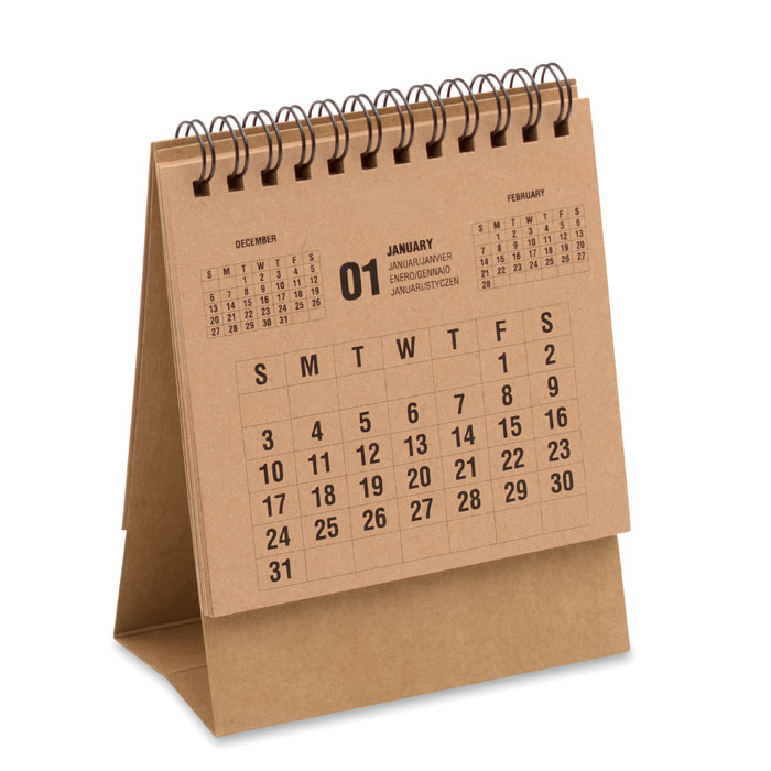4-Year Desktop Calendar
