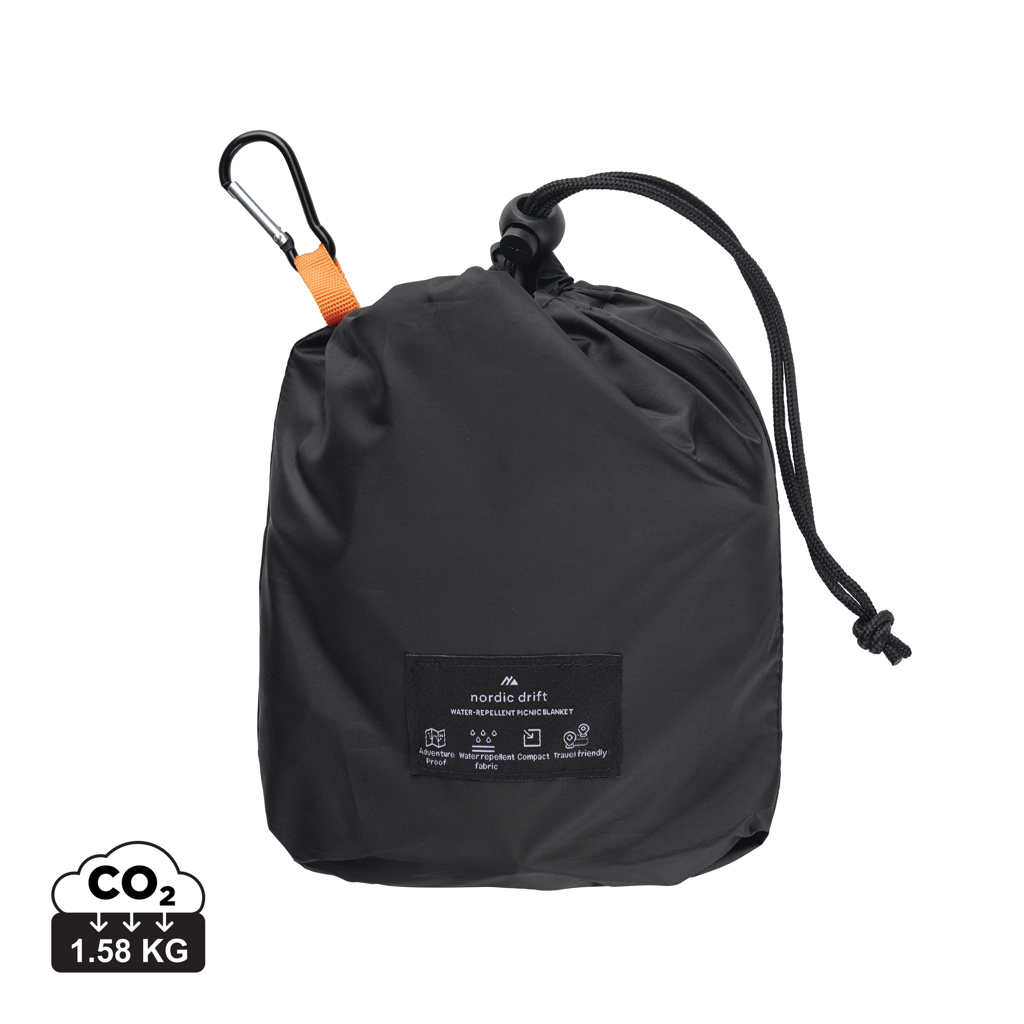Nordic Drift GRS water-repellent picnic blanket