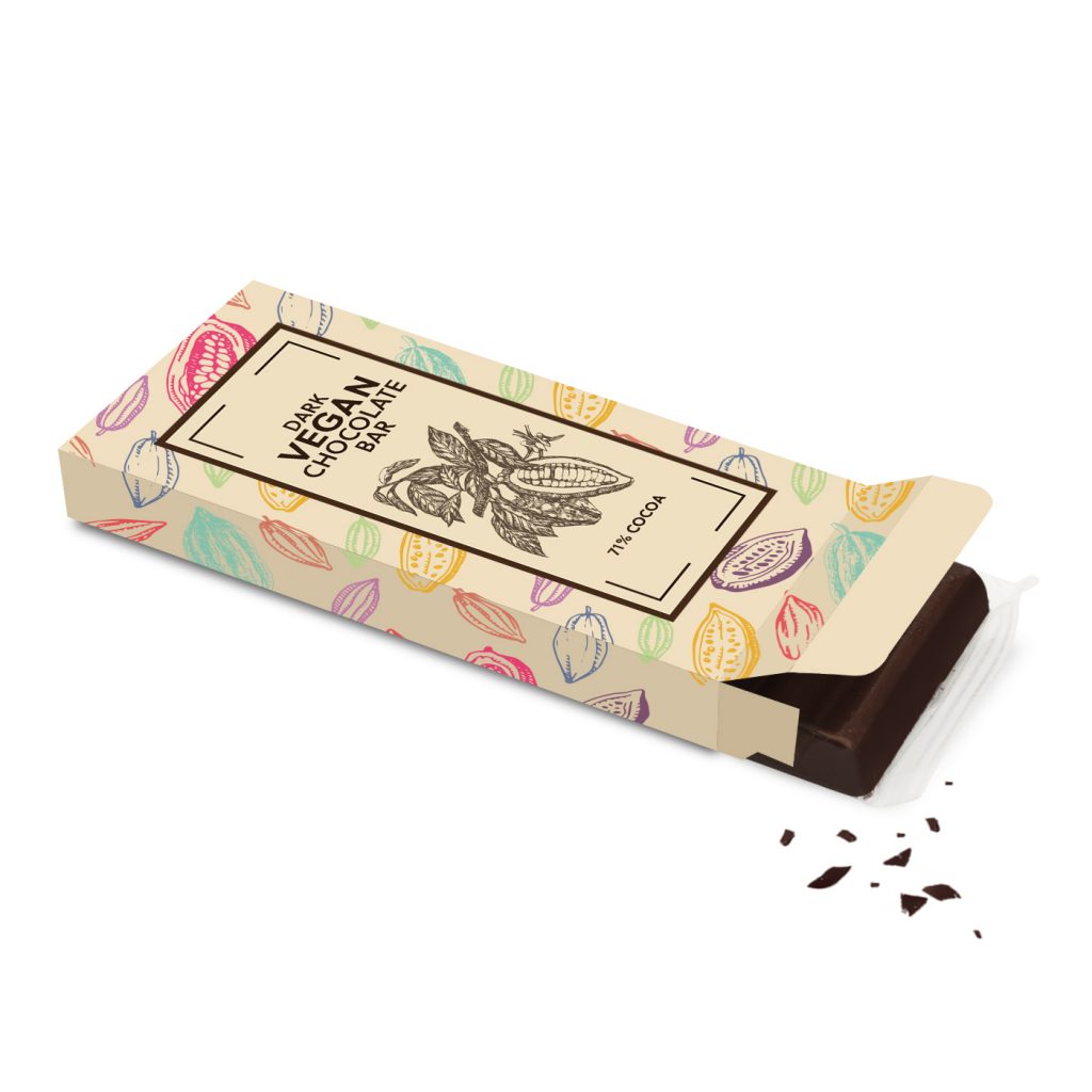 Eco 12 Baton Bar Box - Vegan Dark Chocolate - 70% Cocoa