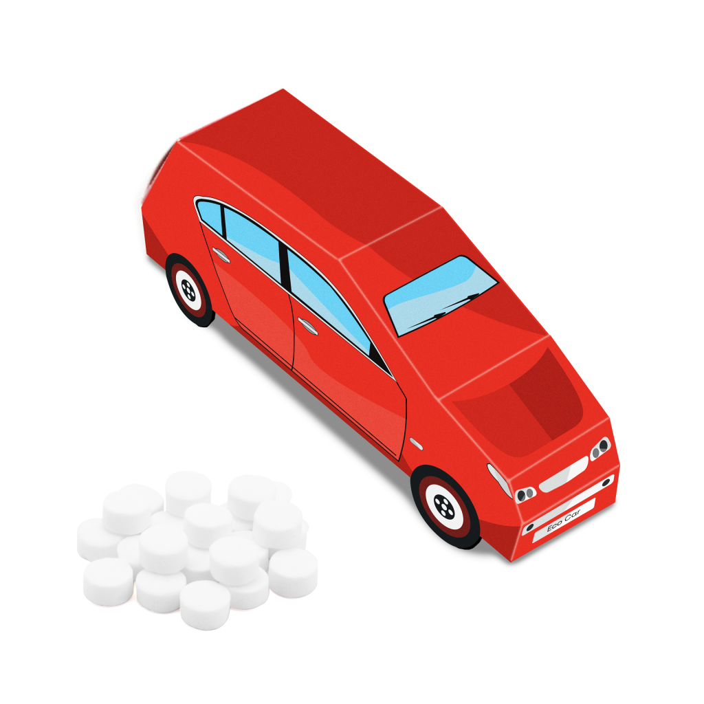 Eco Car Box - Midi Mints