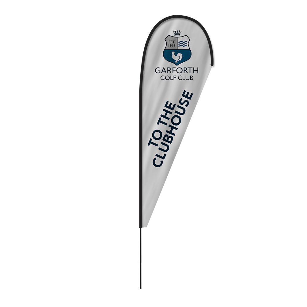 3.2m Fibreglass Teardrop Flag