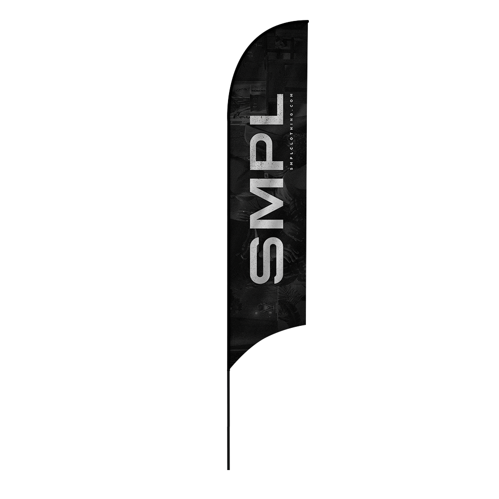 5.2m Fibreglass Curve Flag