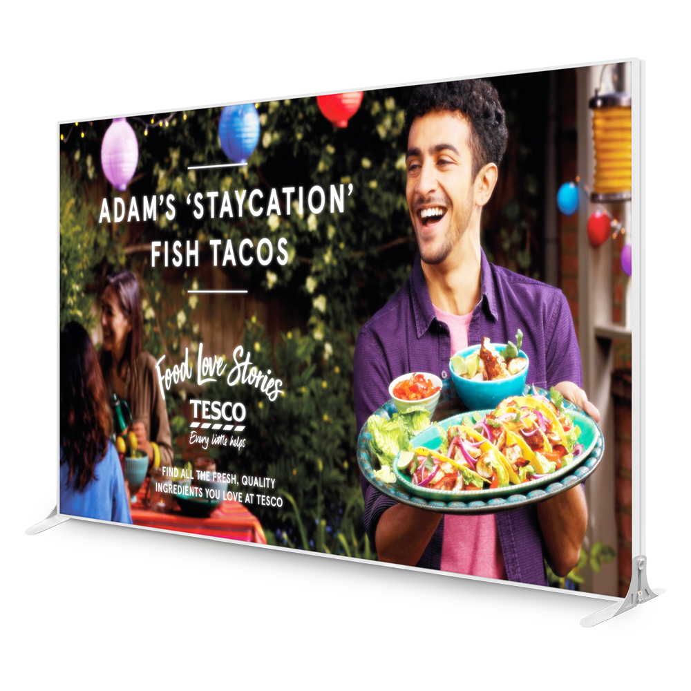 Glopix LED Lightbox - 2000mm (h) x 3000mm (w) x 120mm (d)