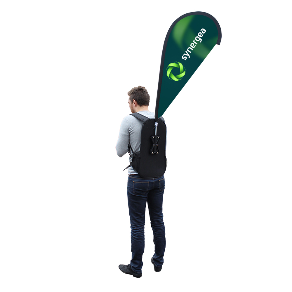 Teardrop Backpack Flags and Kit