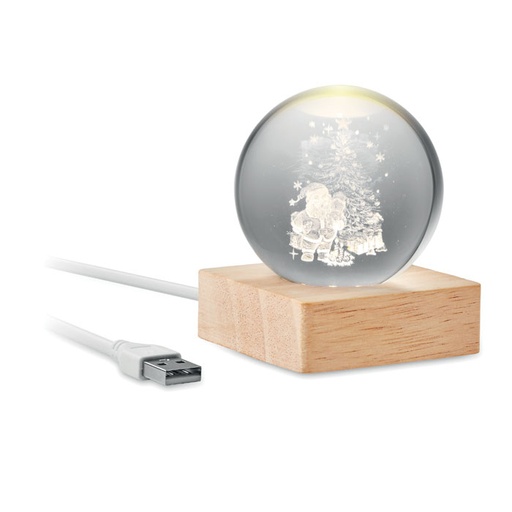 [CX1541-40] Christmas Led Glass Ball
