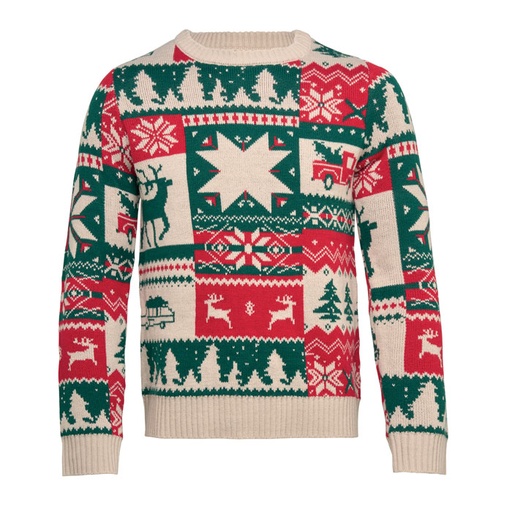 [CX1601-13] Christmas Knitted Sweater S-M