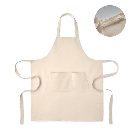 [MO2649-13] Organic Cotton Apron 240 Gr/M²