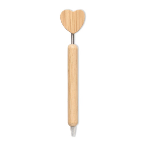 [MO2659-40] Bamboo Heart Ball Pen