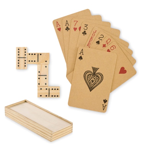 [MO2669-40] Domino And Cards Set