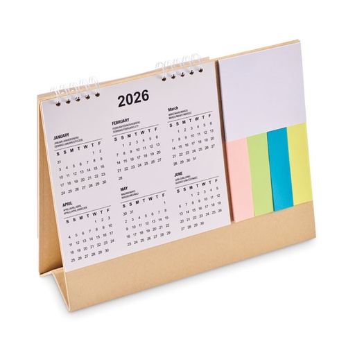 [MO2756-13] Desk Calendar With Memo Pad