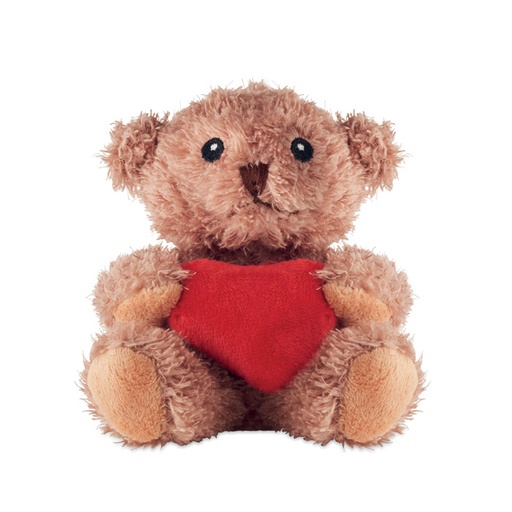 [MO2802-05] Teddy Bear Plush With Heart