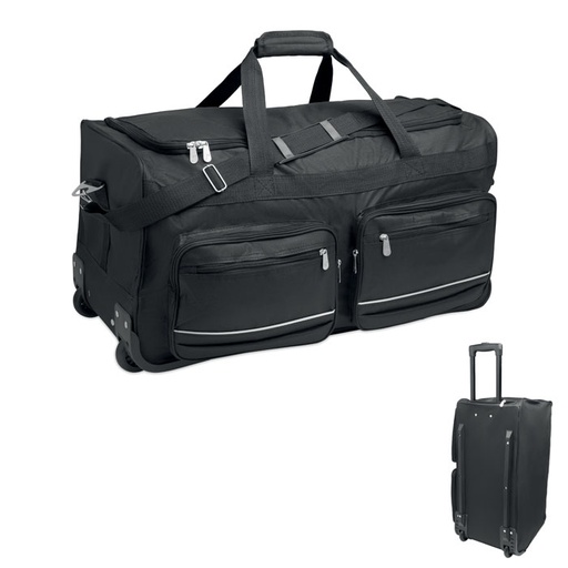 [MO2942-03] Duffle Bag Trolley 600D Rpet