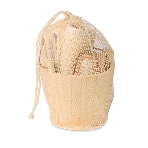 [MO3110-40] Bath Gift Set In Wooden Bucket