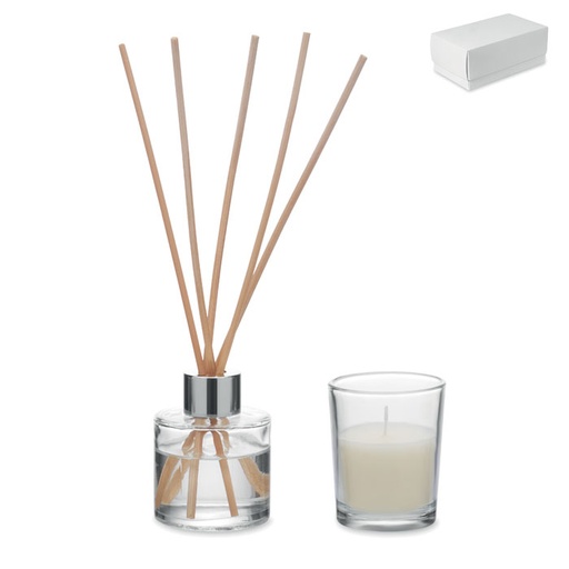 [MO3112-22] Vanilla Diffuser & Candle Set