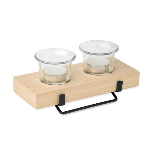 [MO3114-40] Tea Light Holder Set With Stand