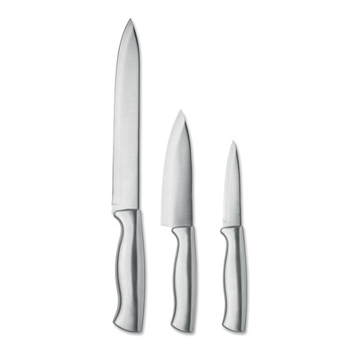 [MO3203-14] Stainless Steel Knife Set 3Pcs