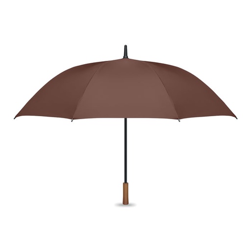 27" Auto Umbrella Wood Handle