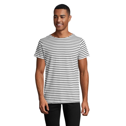 Miles Men Striped T-Shirt