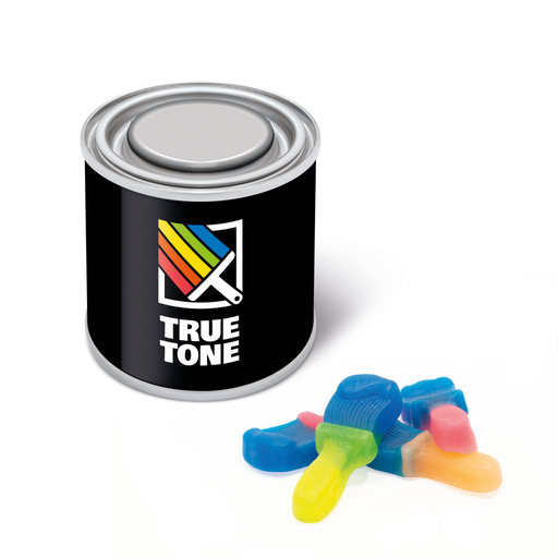 [100493] Small Paint Tin - Paint Brushes