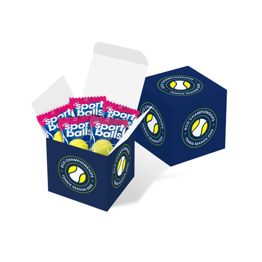 [100556] Tennis Season - Eco Maxi Cube - Tennis Gum Balls - x5