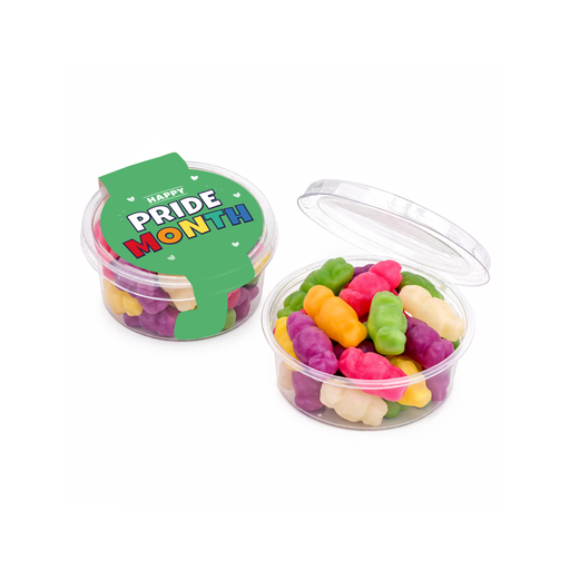 [100859] Pride 2026 - Eco Midi Pot - Haribo® Mini Jelly Babies