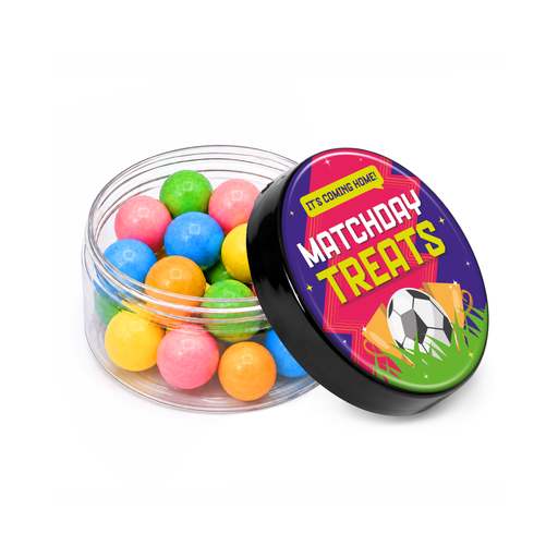 [100890] Matchday Treats - Screw Top Jar - Bubblegum Balls