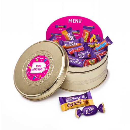 [100992] Winter Collection - Gold Treat Tin - Heroes