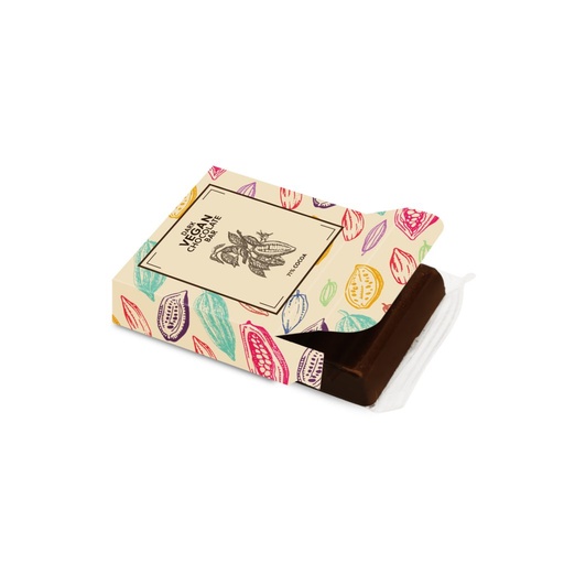 [106005] Eco 3 Baton Bar Box - Vegan Dark Chocolate - 70% Cocoa