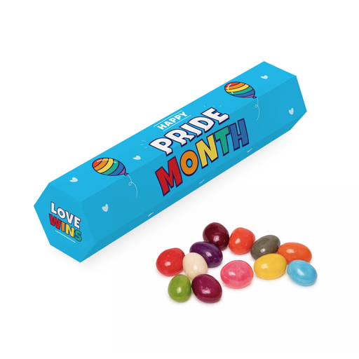 [106489-PRIDE] Pride 2026 - Eco Hex Tube - Jelly Bean Factory®