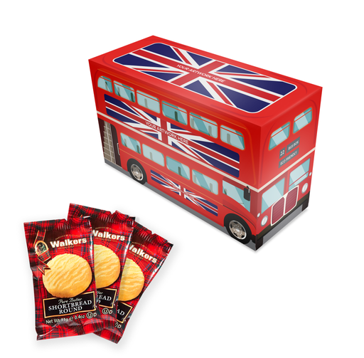 [106785] Eco Bus Box - Mini Shortbread Biscuits - x5