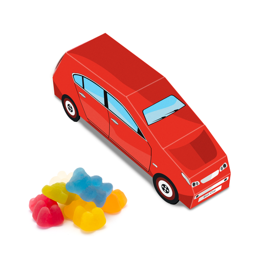 [107243] Eco Car Box - Vegan Bears