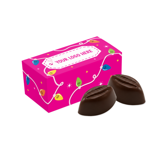 [108024-XMAS] Winter Collection - Two Choc Box - 2x Chocolate Truffles