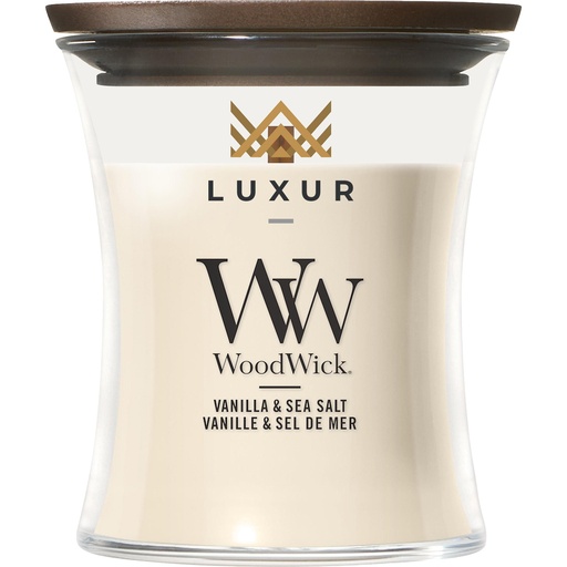 [1557080-017] WoodWick mini candle - Vanilla & Sea Salt