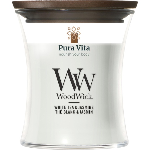 [1557082-002] WoodWick mini candle - White Tea & Jasmine