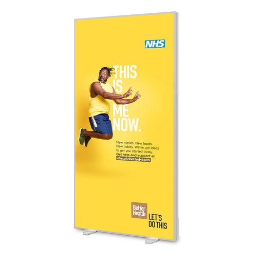 [GLP202] Glopix LED Lightbox - 2250mm (h) x 1000mm (w) x 120mm (d)