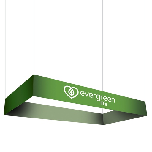 Soft Touch Rectangular Hanging Banner