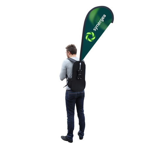 Teardrop Backpack Flags and Kit