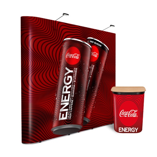 VISION Pop Up Display Bundle Kit (Straight)
