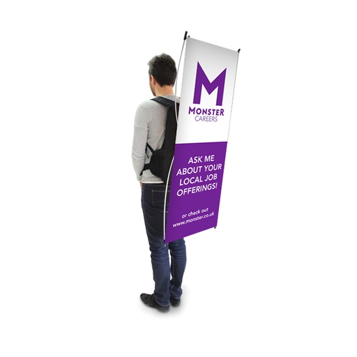 [BPF04-SS] X-Banner Backpack Flags and Kit